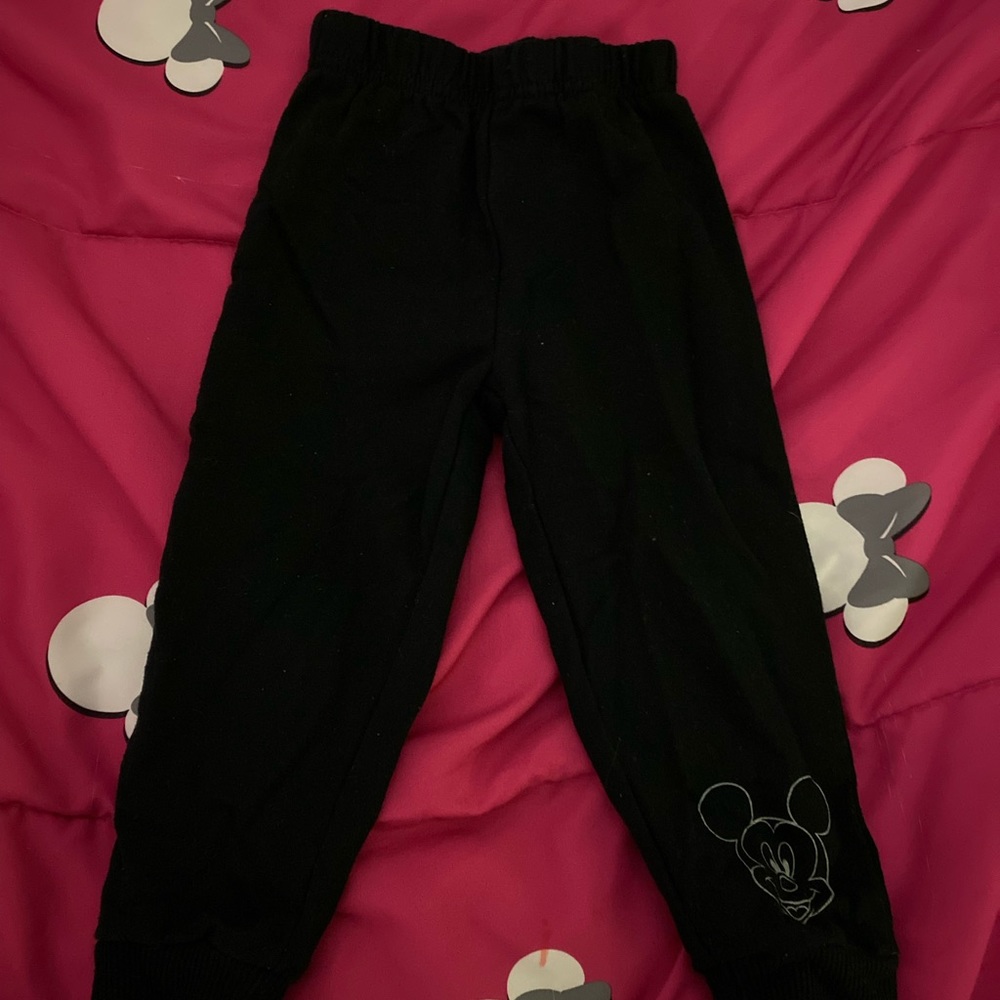 Black joggers